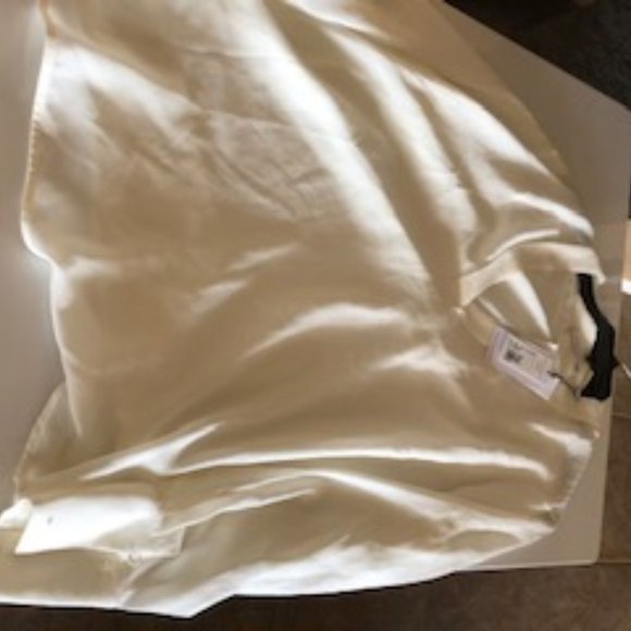 Equipment Charlina Silk Blouse in Nature White - Picture 6 of 6